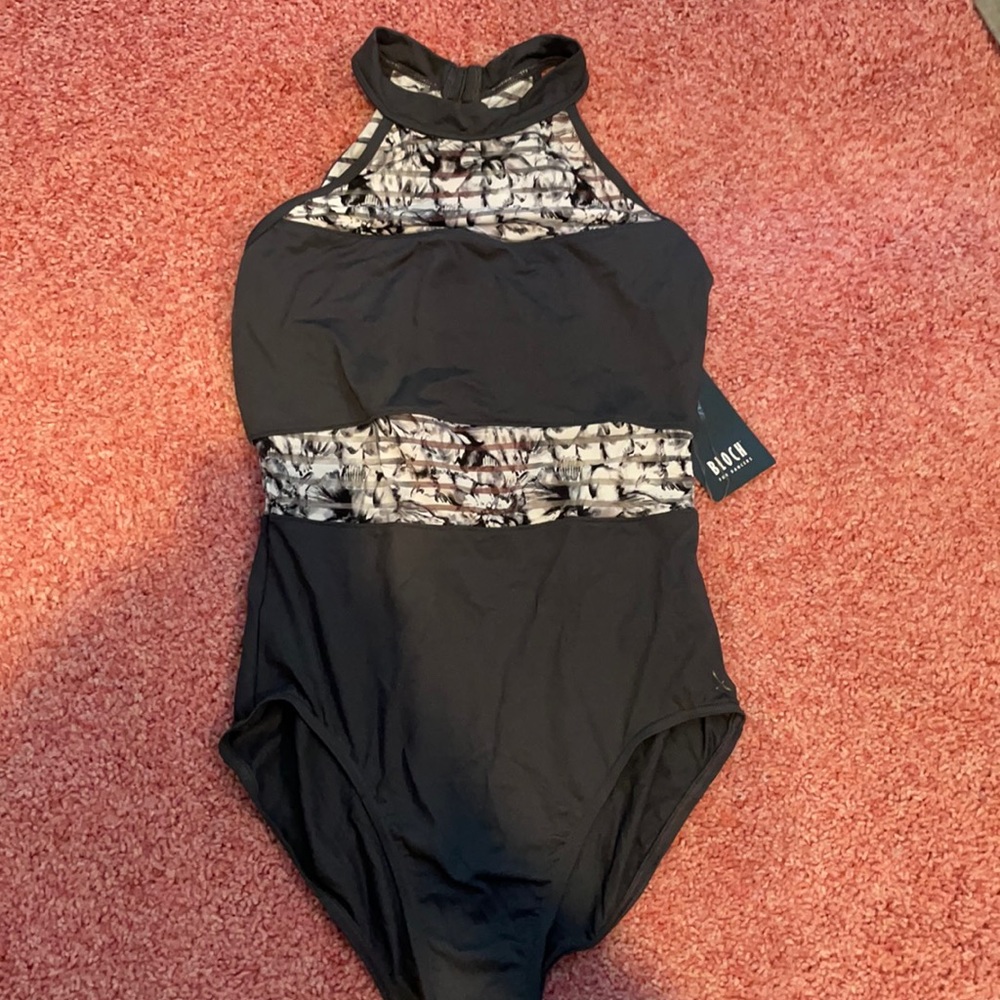New Ballet Halter Leotard